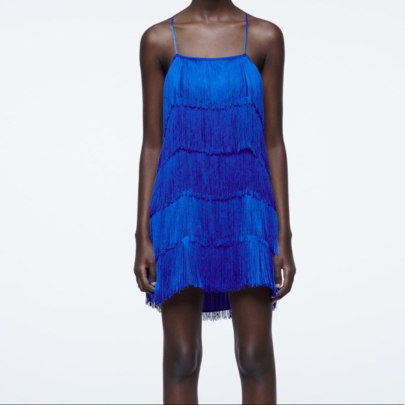 Zara Dresses & Skirts - • Zara • Fringed Mini Dress